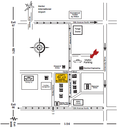 Map to UGPTI